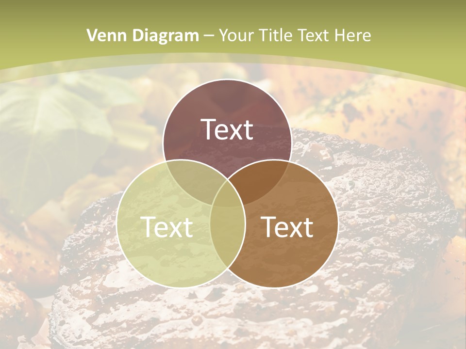 Meal Chop Grill PowerPoint Template