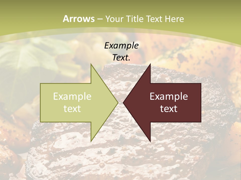 Meal Chop Grill PowerPoint Template
