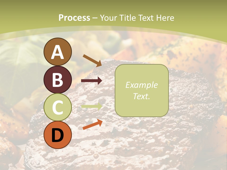 Meal Chop Grill PowerPoint Template