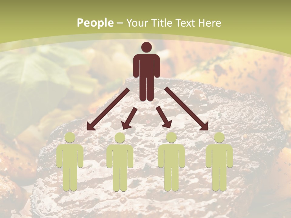 Meal Chop Grill PowerPoint Template