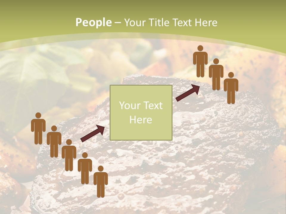 Meal Chop Grill PowerPoint Template