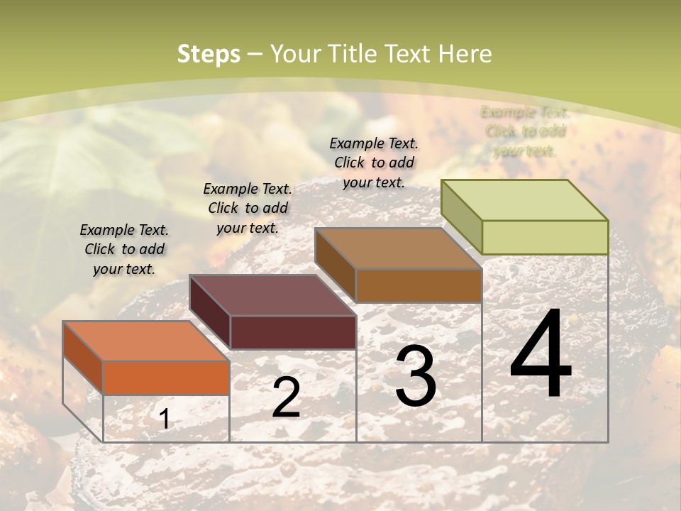 Meal Chop Grill PowerPoint Template