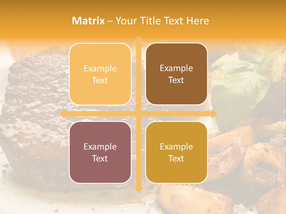 Fast Potatoes Chips PowerPoint Template