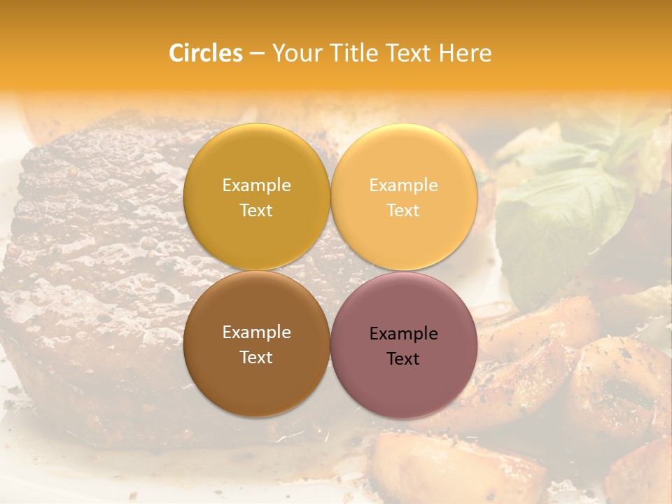 Fast Potatoes Chips PowerPoint Template