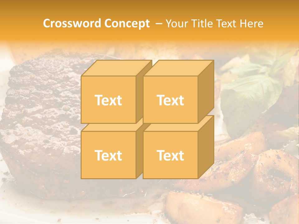 Fast Potatoes Chips PowerPoint Template