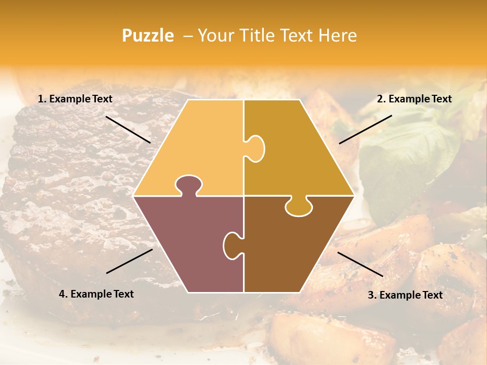 Fast Potatoes Chips PowerPoint Template