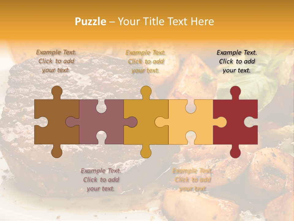 Fast Potatoes Chips PowerPoint Template