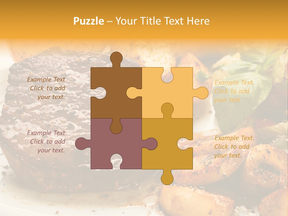 Fast Potatoes Chips PowerPoint Template