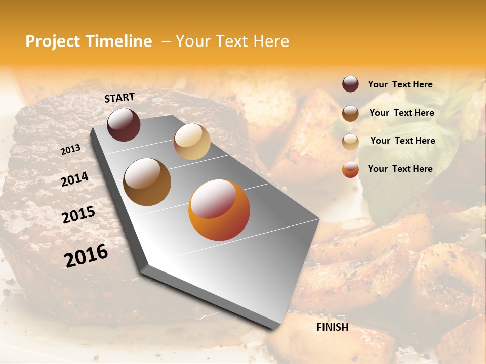 Fast Potatoes Chips PowerPoint Template