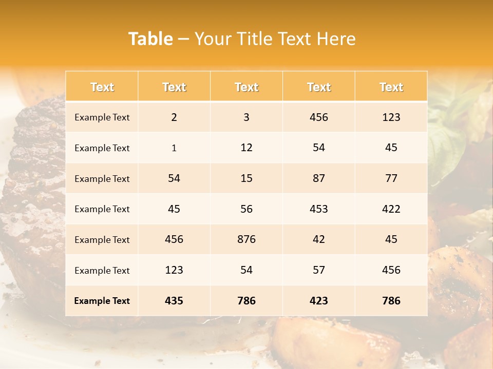Fast Potatoes Chips PowerPoint Template