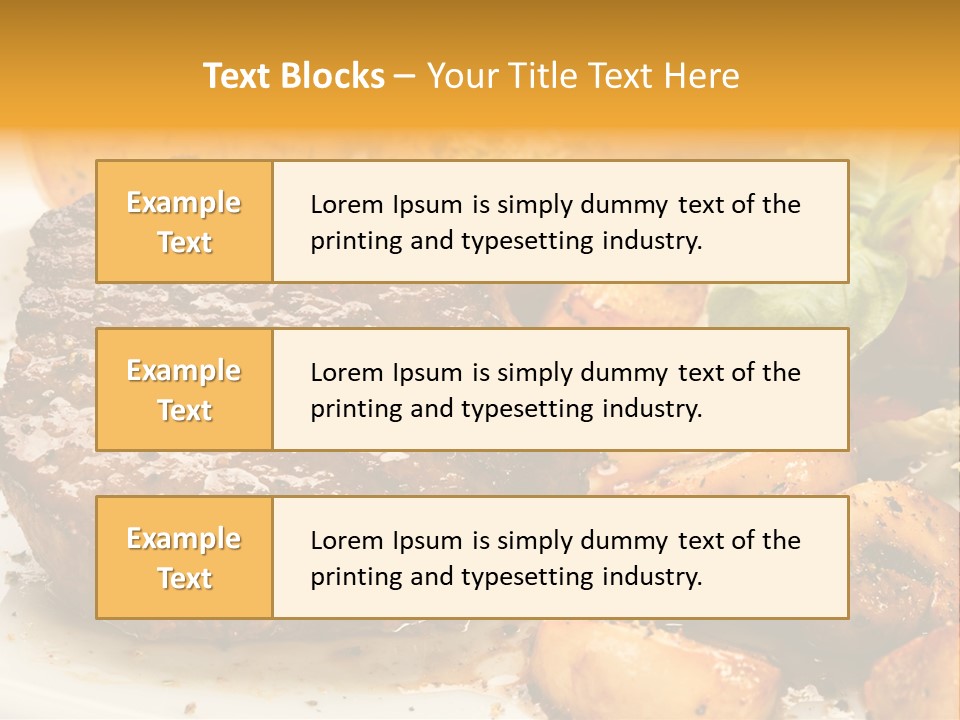 Fast Potatoes Chips PowerPoint Template