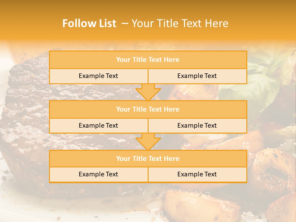 Fast Potatoes Chips PowerPoint Template