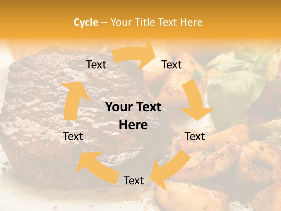 Fast Potatoes Chips PowerPoint Template