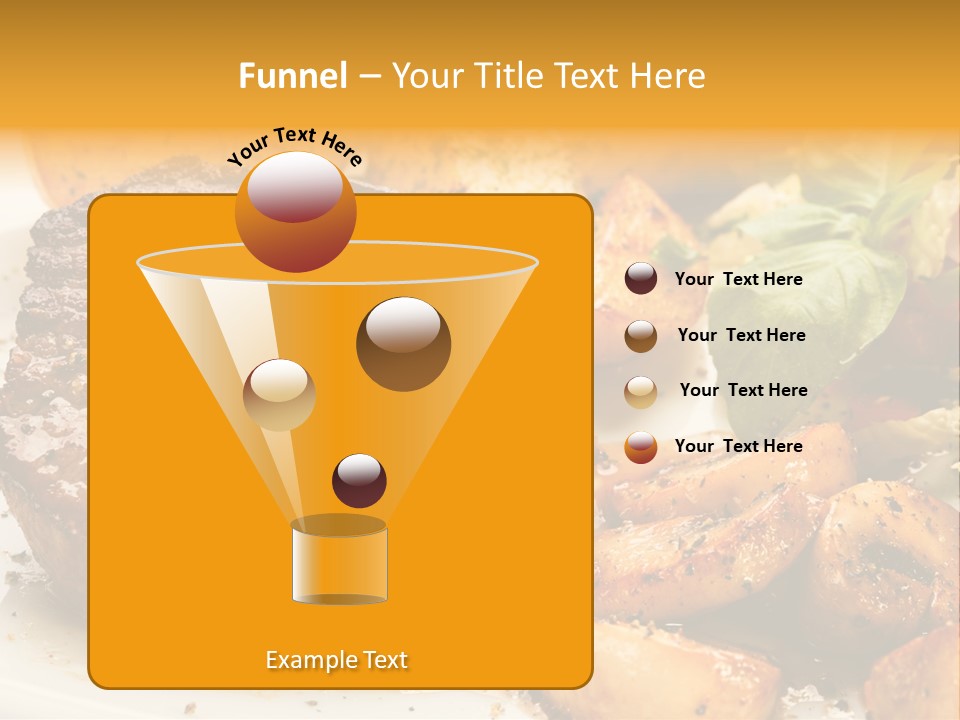 Fast Potatoes Chips PowerPoint Template