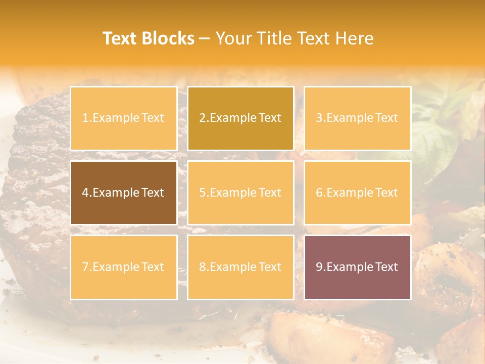 Fast Potatoes Chips PowerPoint Template