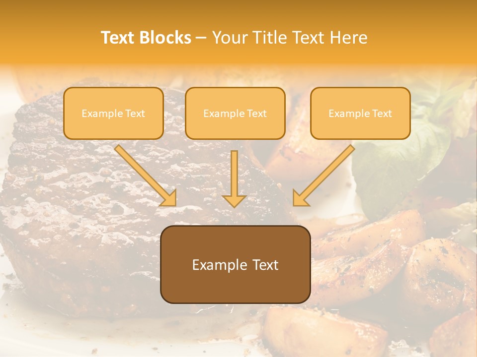 Fast Potatoes Chips PowerPoint Template