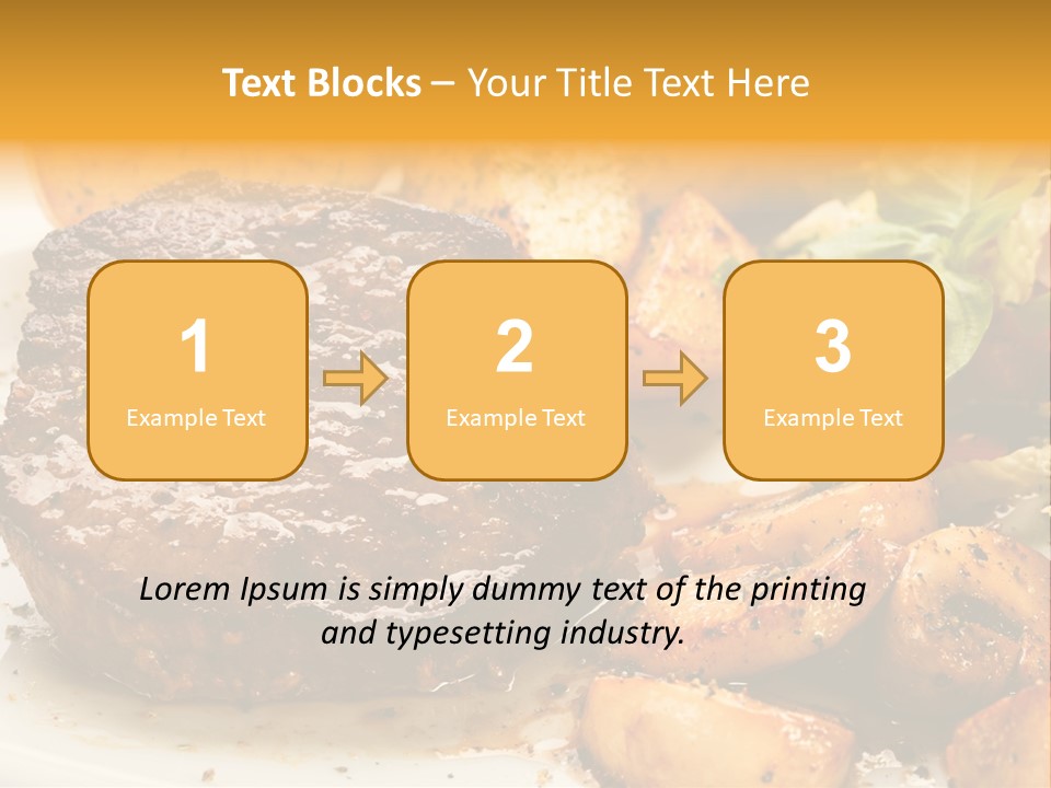 Fast Potatoes Chips PowerPoint Template