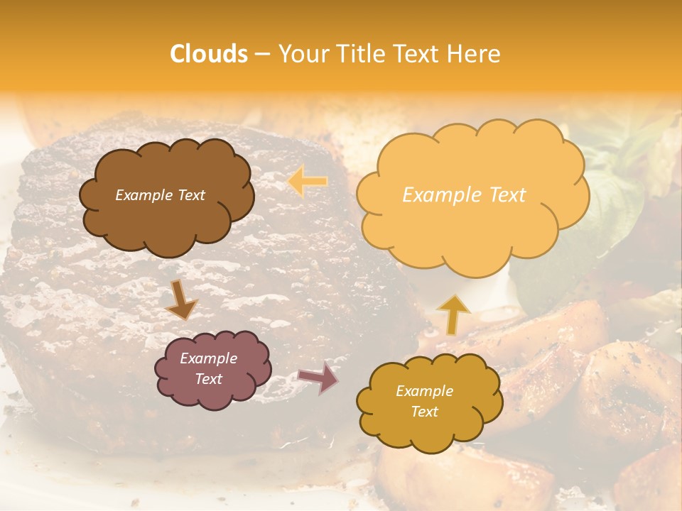 Fast Potatoes Chips PowerPoint Template
