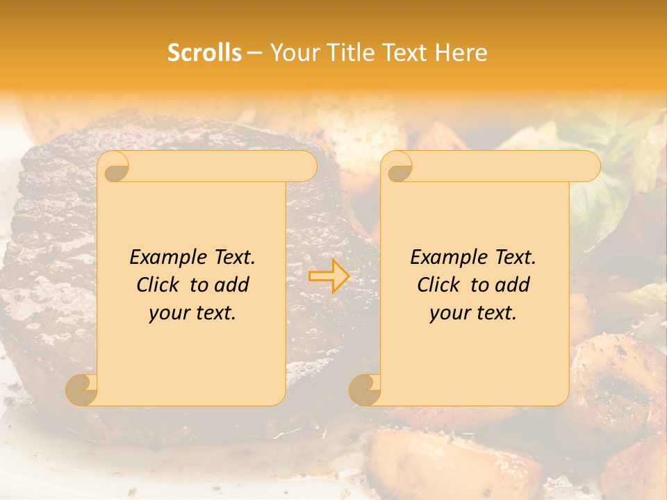 Fast Potatoes Chips PowerPoint Template