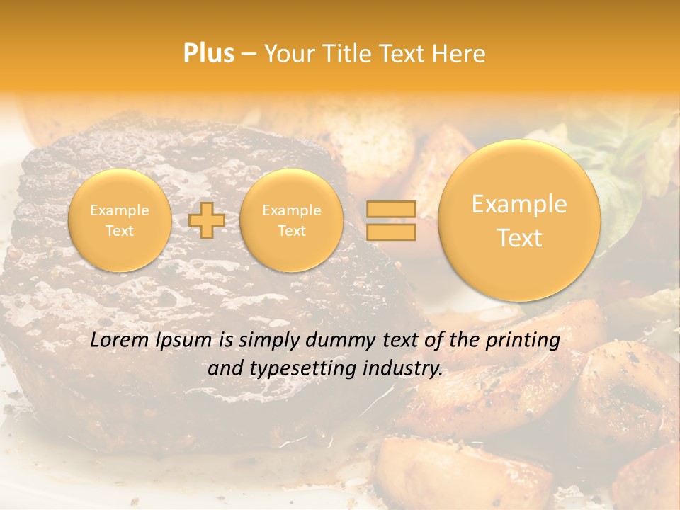 Fast Potatoes Chips PowerPoint Template