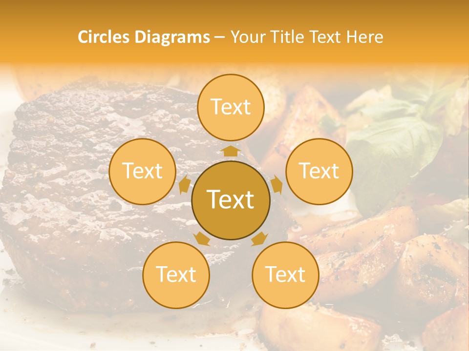 Fast Potatoes Chips PowerPoint Template