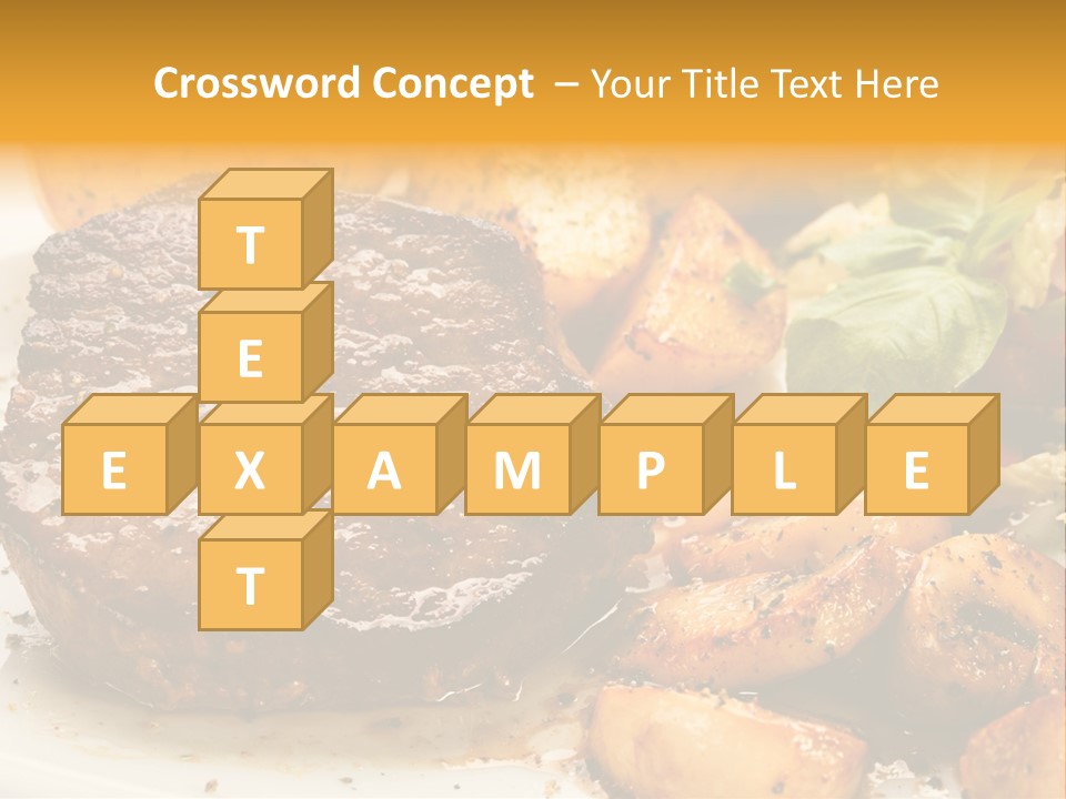 Fast Potatoes Chips PowerPoint Template