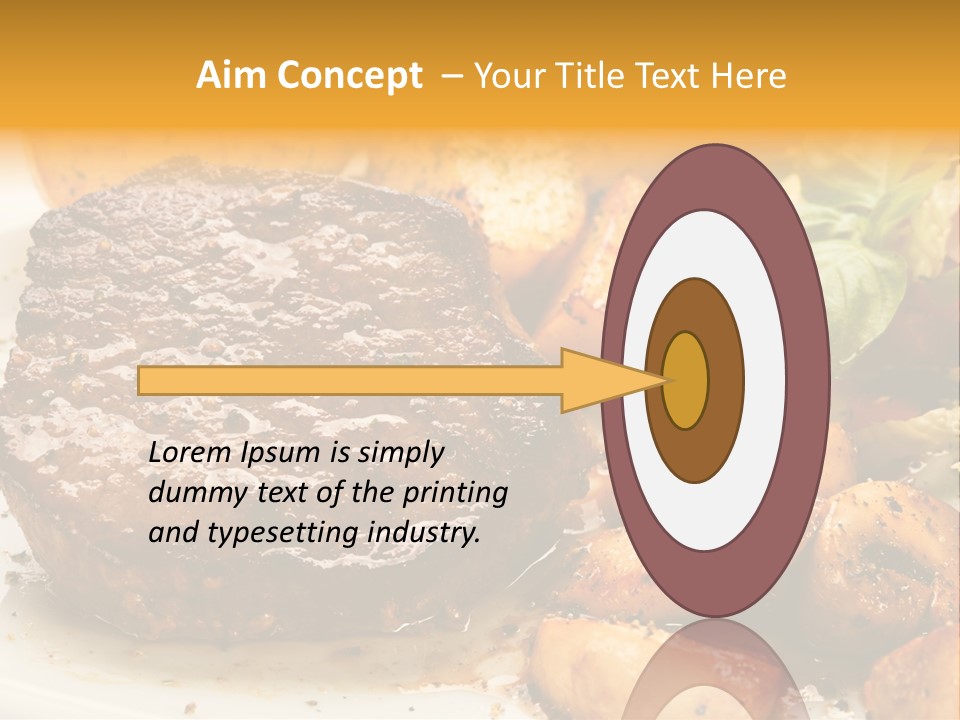 Fast Potatoes Chips PowerPoint Template