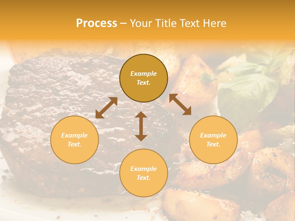 Fast Potatoes Chips PowerPoint Template