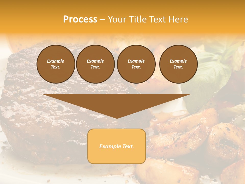 Fast Potatoes Chips PowerPoint Template