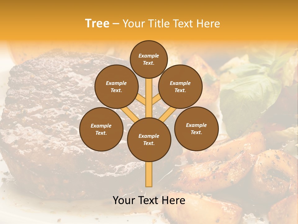 Fast Potatoes Chips PowerPoint Template