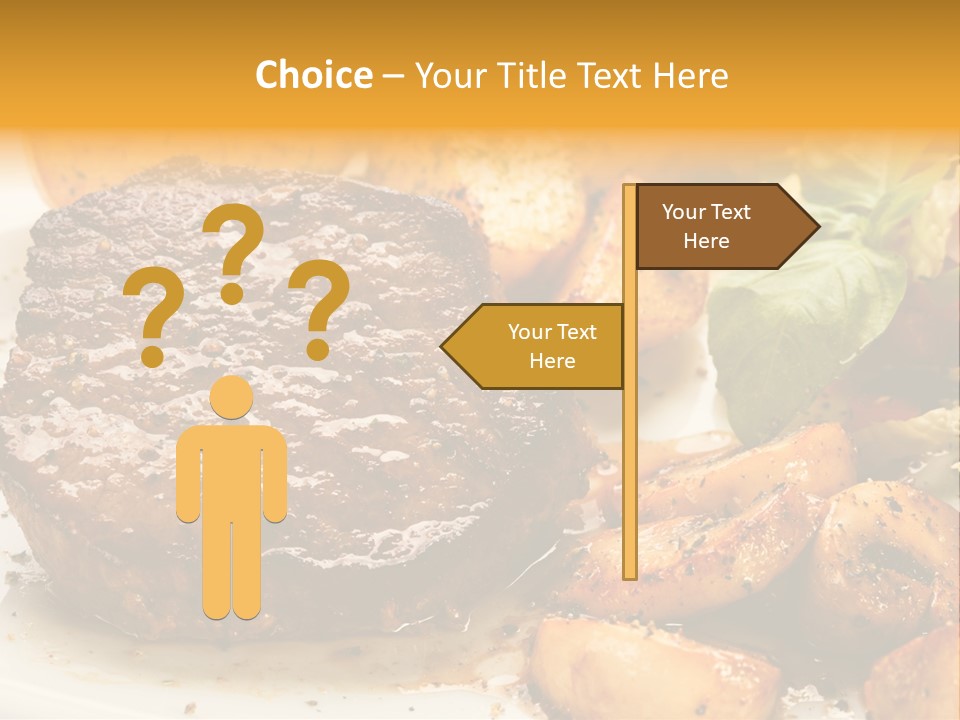 Fast Potatoes Chips PowerPoint Template