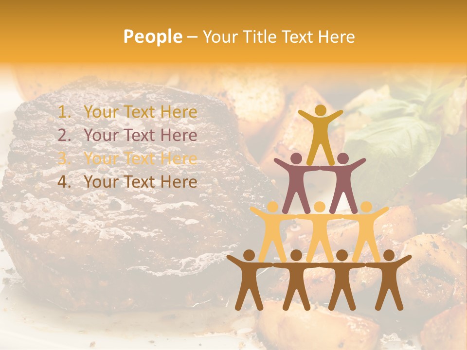 Fast Potatoes Chips PowerPoint Template