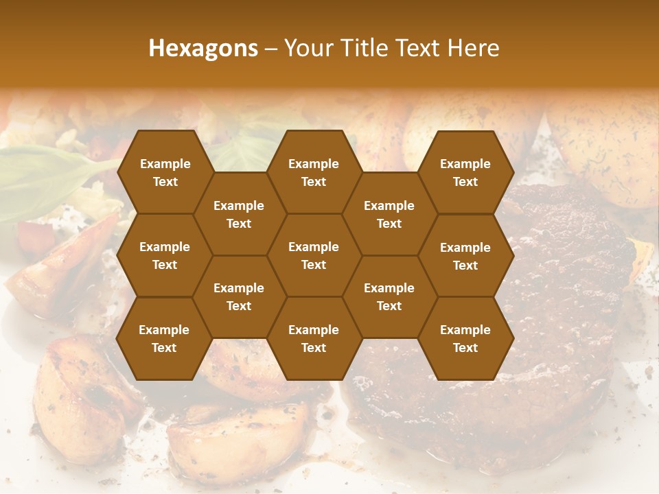 Chop Cucumber Dinner PowerPoint Template