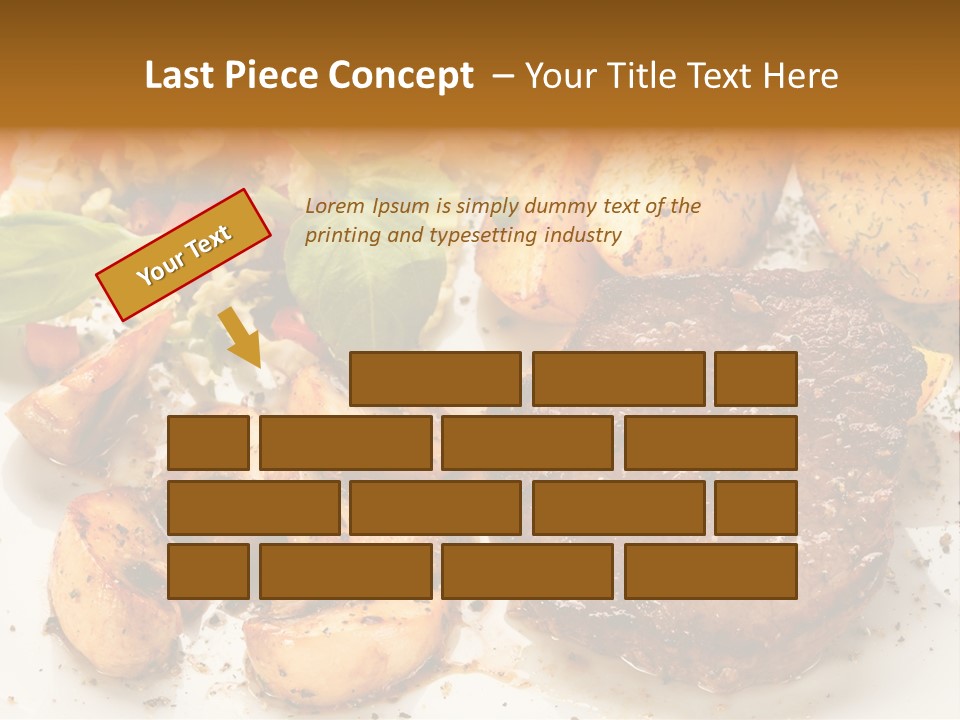 Chop Cucumber Dinner PowerPoint Template