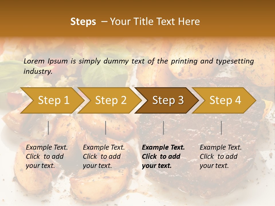 Chop Cucumber Dinner PowerPoint Template