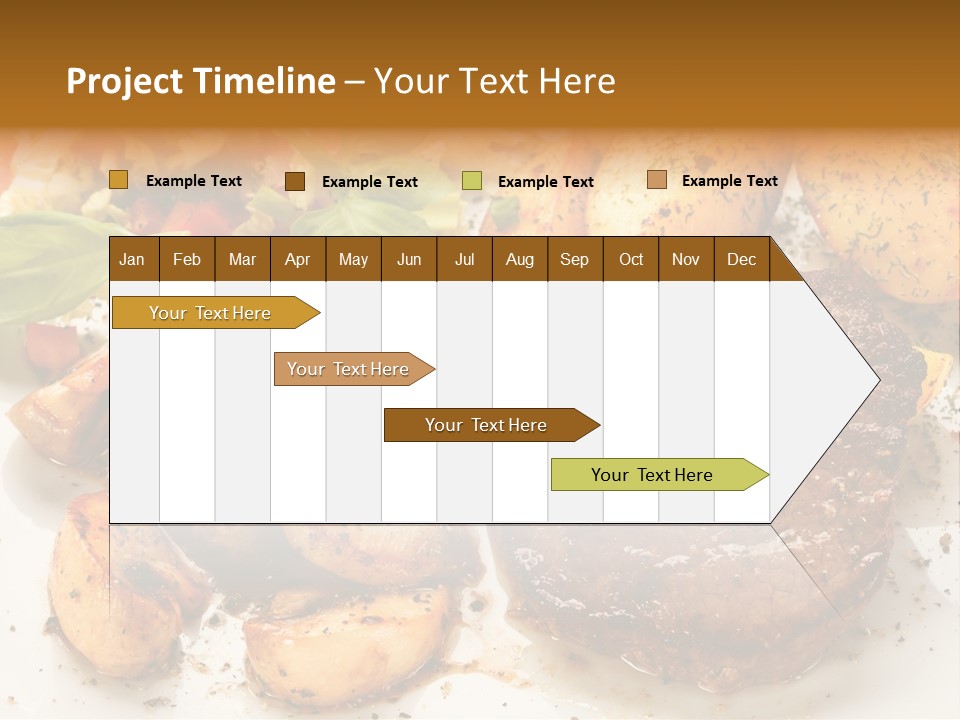 Chop Cucumber Dinner PowerPoint Template