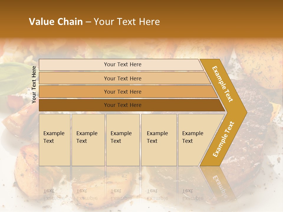Chop Cucumber Dinner PowerPoint Template