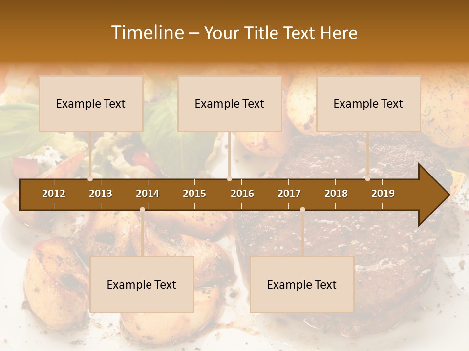 Chop Cucumber Dinner PowerPoint Template