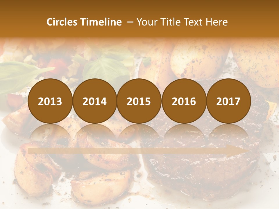 Chop Cucumber Dinner PowerPoint Template