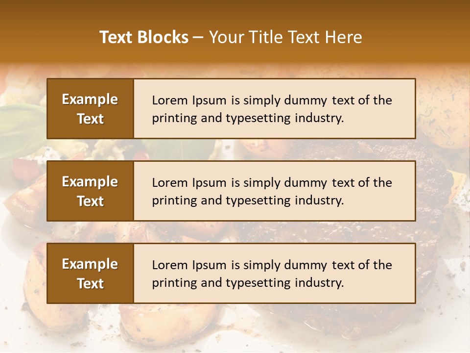 Chop Cucumber Dinner PowerPoint Template