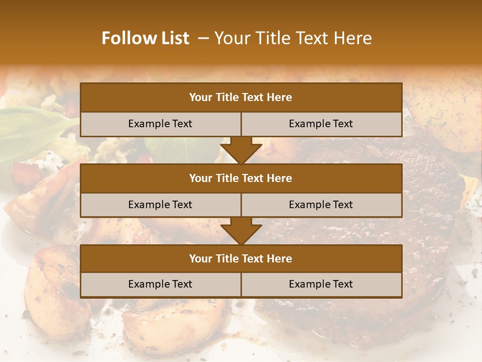 Chop Cucumber Dinner PowerPoint Template