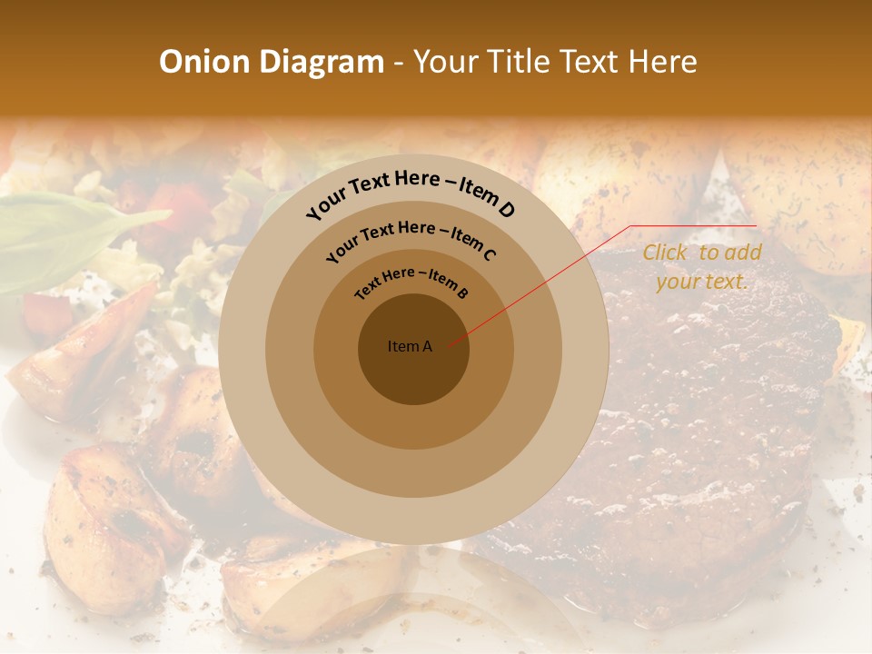 Chop Cucumber Dinner PowerPoint Template