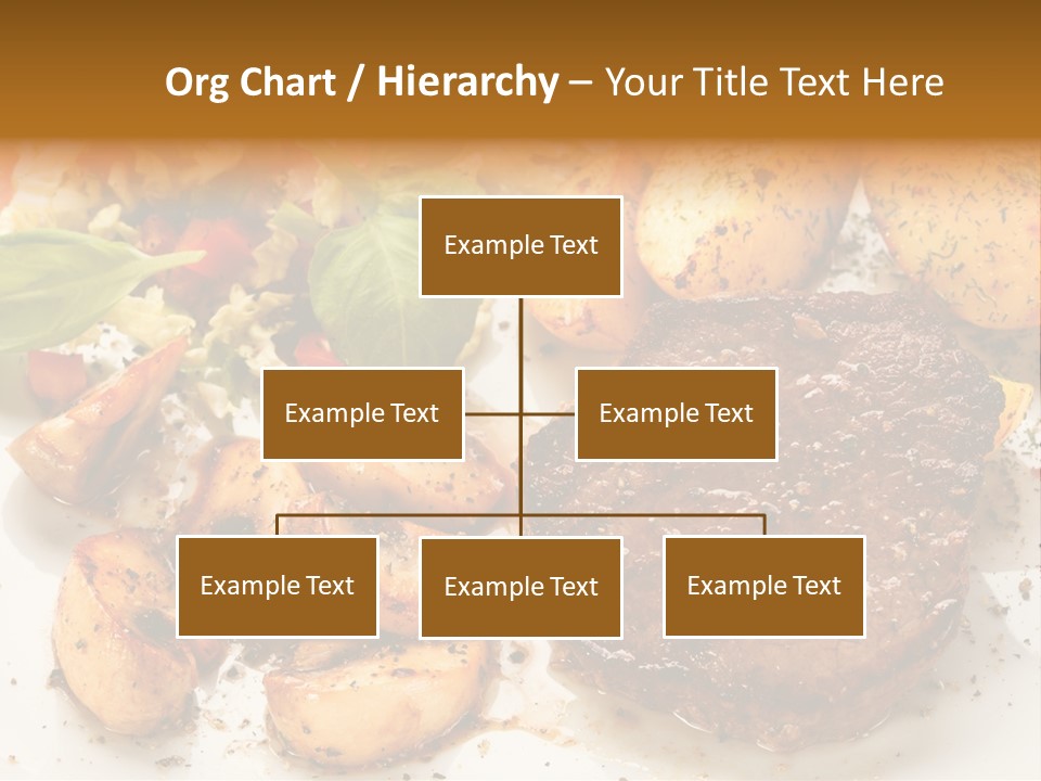Chop Cucumber Dinner PowerPoint Template