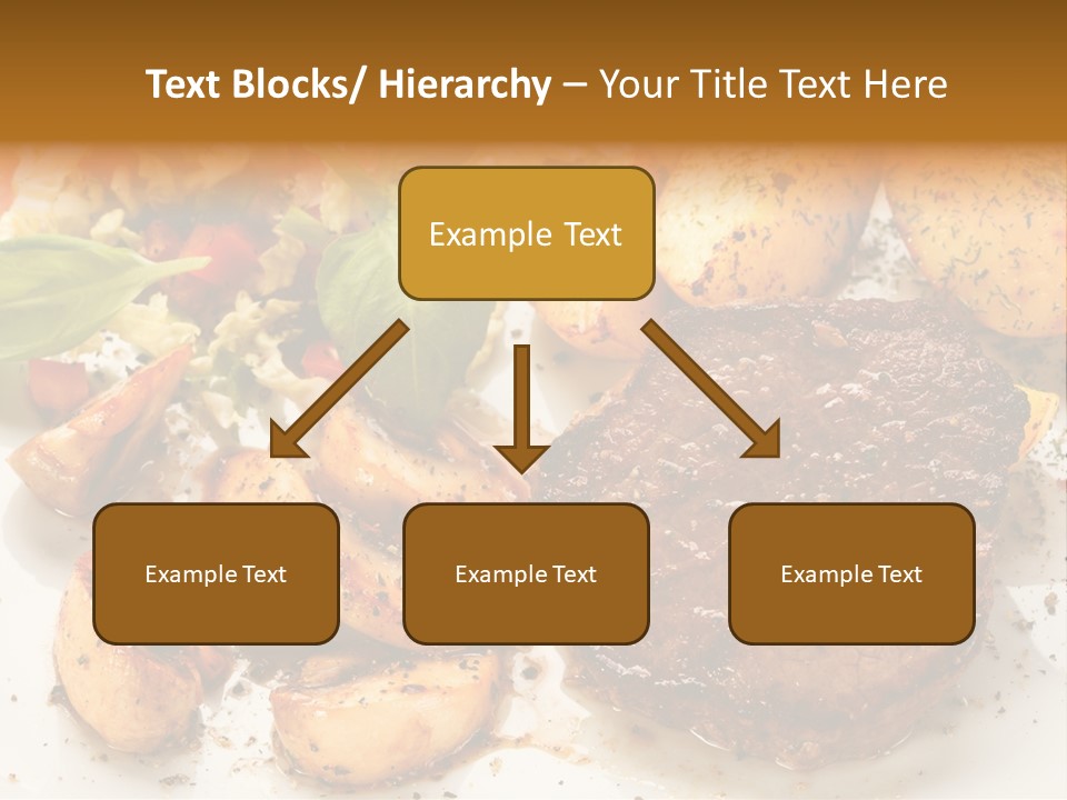 Chop Cucumber Dinner PowerPoint Template