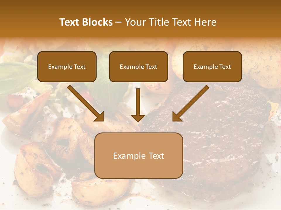 Chop Cucumber Dinner PowerPoint Template