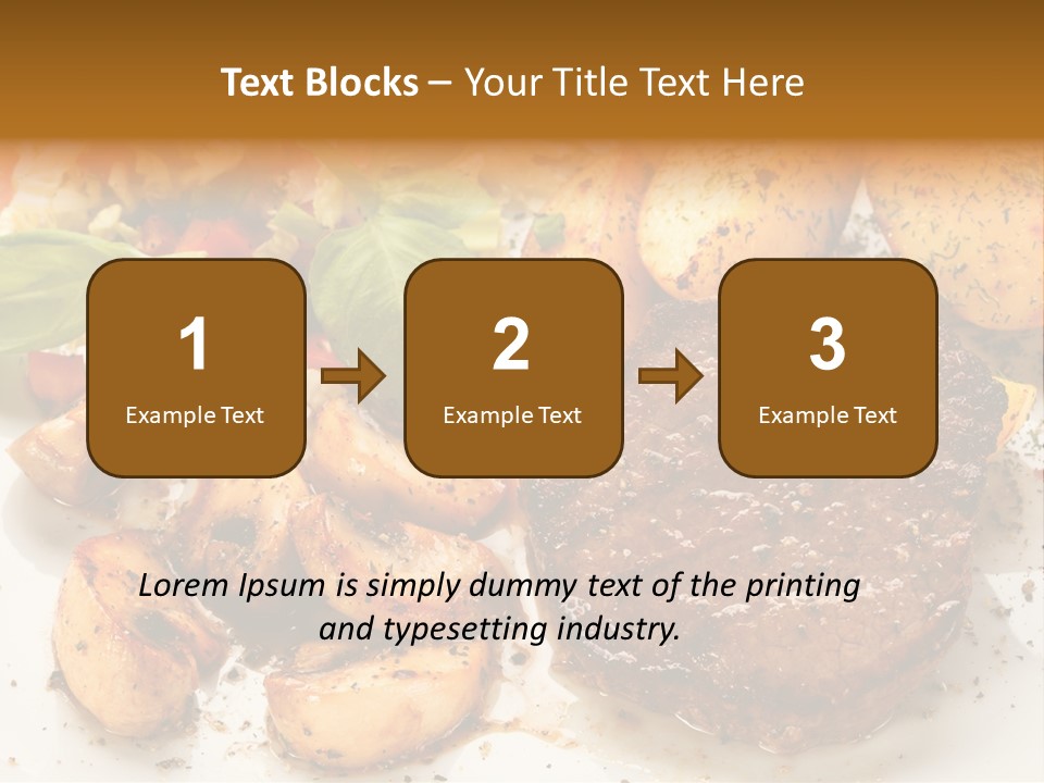 Chop Cucumber Dinner PowerPoint Template