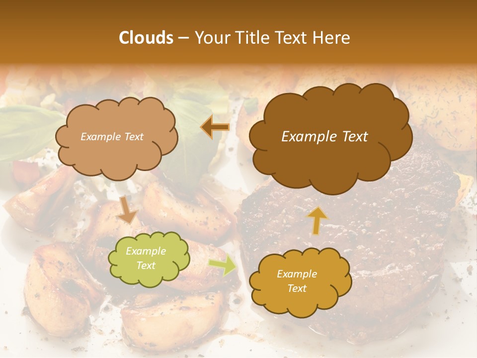 Chop Cucumber Dinner PowerPoint Template