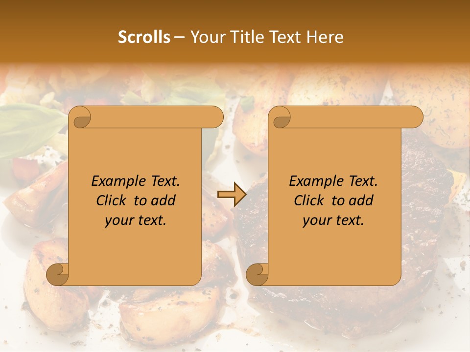Chop Cucumber Dinner PowerPoint Template