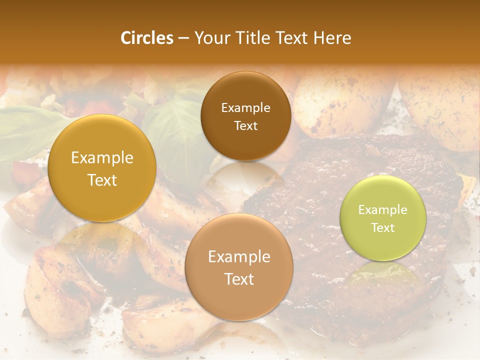 Chop Cucumber Dinner PowerPoint Template