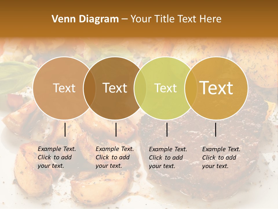 Chop Cucumber Dinner PowerPoint Template